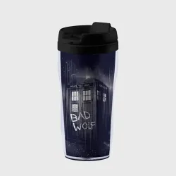 Термокружка-непроливайка Doctor Who