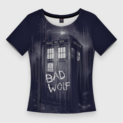 Женская футболка 3D Slim Doctor Who