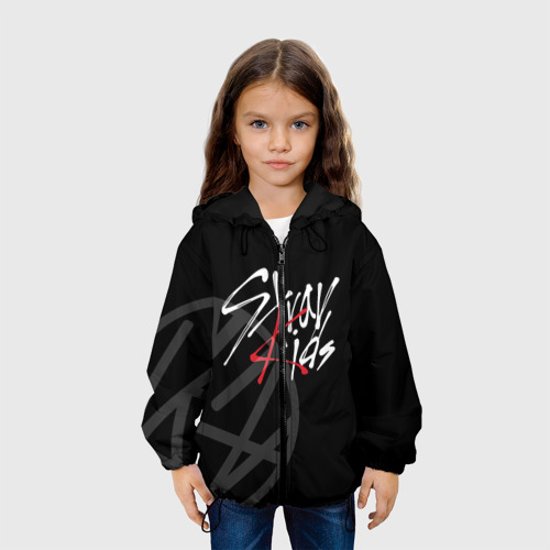 Детская куртка 3D Stray Kids, цвет черный - фото 4