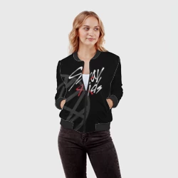 Женский бомбер 3D Stray Kids - фото 2