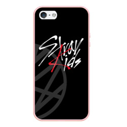 Чехол для iPhone 5/5S матовый Stray Kids