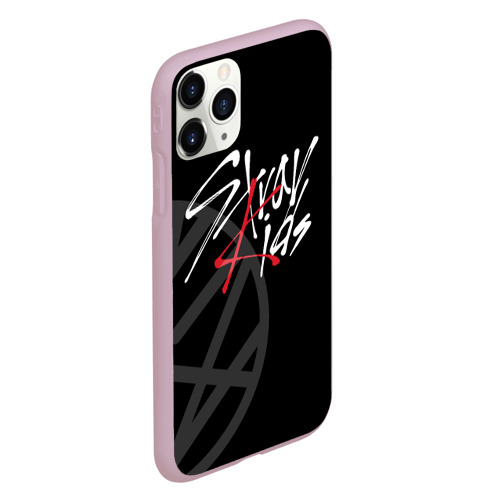 Чехол для iPhone 11 Pro матовый Stray Kids, цвет розовый - фото 3