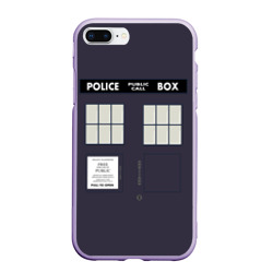 Чехол для iPhone 7Plus/8 Plus матовый Doctor Who