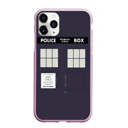 Чехол для iPhone 11 Pro Max матовый Doctor Who