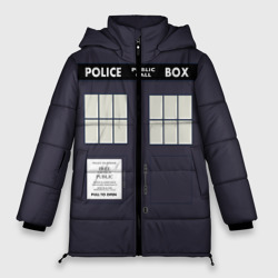 Женская зимняя куртка Oversize Doctor Who