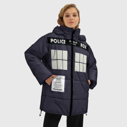 Женская зимняя куртка Oversize Doctor Who - фото 2