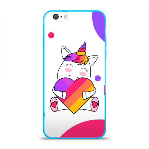 Чехол для iPhone 6/6S глянцевый LIKEE - ЕДИНОРОГ Фото 01 Чехол для iPhone 6/6S глянцевый LIKEE - ЕДИНОРОГ Фото 01