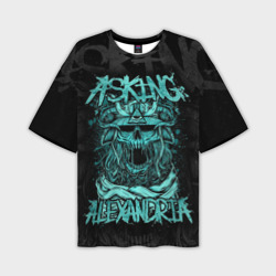 Мужская футболка oversize 3D Asking Alexandria