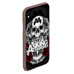 Чехол для iPhone XS Max матовый Asking Alexandria - фото 2