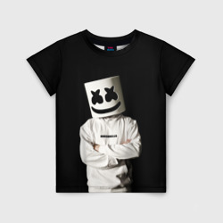 Детская футболка 3D Marshmello