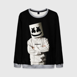 Мужской свитшот 3D Marshmello