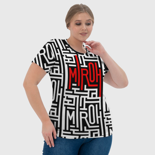 Женская футболка 3D MIROH - Stray Kids, цвет 3D печать - фото 6