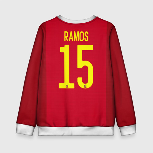 Детский свитшот 3D Ramos home Euro 2020, цвет 3D печать - фото 2
