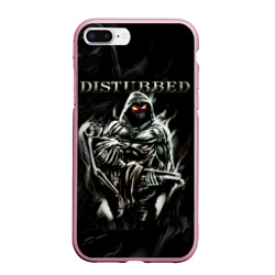 Чехол для iPhone 7Plus/8 Plus матовый Disturbed