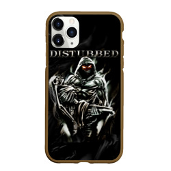 Чехол для iPhone 11 Pro Max матовый Disturbed