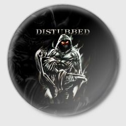 Disturbed – Значок с принтом купить