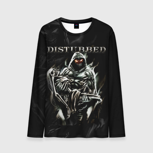 Мужской лонгслив 3D Disturbed, цвет 3D печать