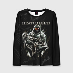 Женский лонгслив 3D Disturbed