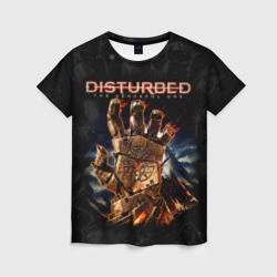 Женская футболка 3D Disturbed