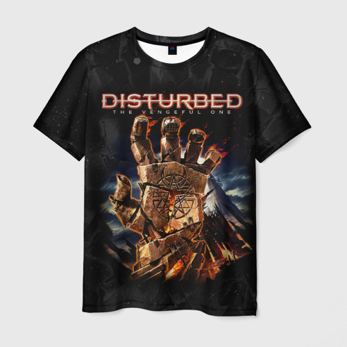 Мужская футболка 3D Disturbed, цвет 3D печать