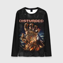 Мужской лонгслив 3D Disturbed