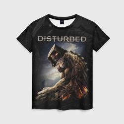 Женская футболка 3D Disturbed