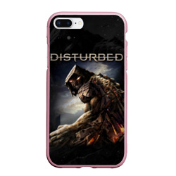 Чехол для iPhone 7Plus/8 Plus матовый Disturbed