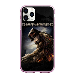 Чехол для iPhone 11 Pro Max матовый Disturbed