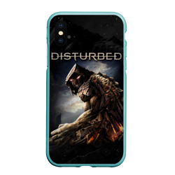 Чехол для iPhone XS Max матовый Disturbed