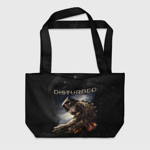 Пляжная сумка 3D Disturbed