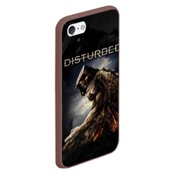 Чехол для iPhone 5/5S матовый Disturbed - фото 2