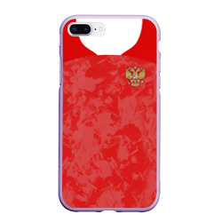 Чехол для iPhone 7Plus/8 Plus матовый Russia home Euro 2020