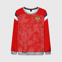 Мужской свитшот 3D Russia home Euro 2020