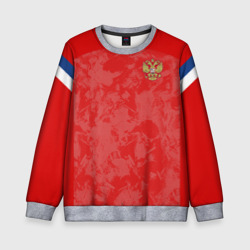 Детский свитшот 3D Russia home Euro 2020