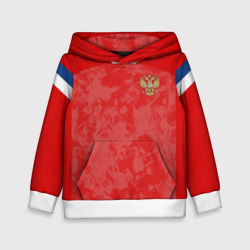 Детская толстовка 3D Russia home Euro 2020