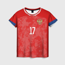 Женская футболка 3D Golovin home Euro 2020