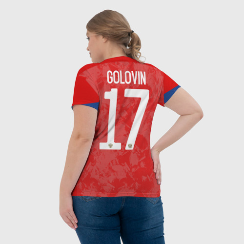 Женская футболка 3D Golovin home Euro 2020, цвет 3D печать - фото 7