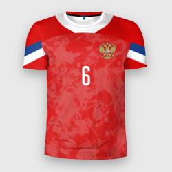 Мужская футболка 3D Slim Cheryshev home Euro 2020