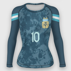 Женский рашгард 3D Messi away Copa America 2020