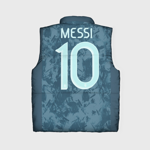 Женский жилет утепленный 3D Messi away Copa America 2020, цвет черный - фото 2