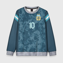 Детский свитшот 3D Messi away Copa America 2020