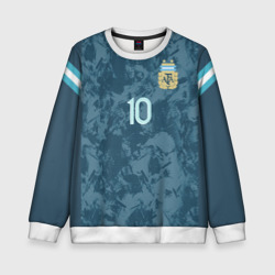 Детский свитшот 3D Messi away Copa America 2020