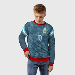 Детский свитшот 3D Messi away Copa America 2020 - фото 2