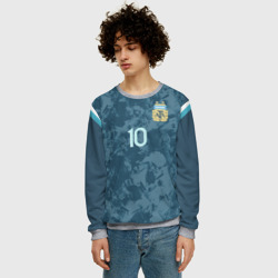 Мужской свитшот 3D Messi away Copa America 2020 - фото 2