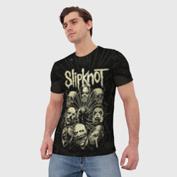 Мужская футболка 3D Slipknot - фото 2