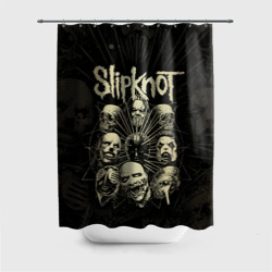 Штора 3D для ванной Slipknot