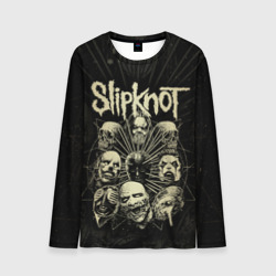 Мужской лонгслив 3D Slipknot