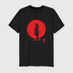 Самурайский Дух – Мужская футболка хлопок Slim с принтом купить
