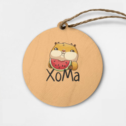 Деревянная игрушка круг ХоМа