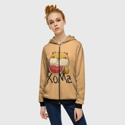 Женская толстовка 3D на молнии ХоМа - фото 2